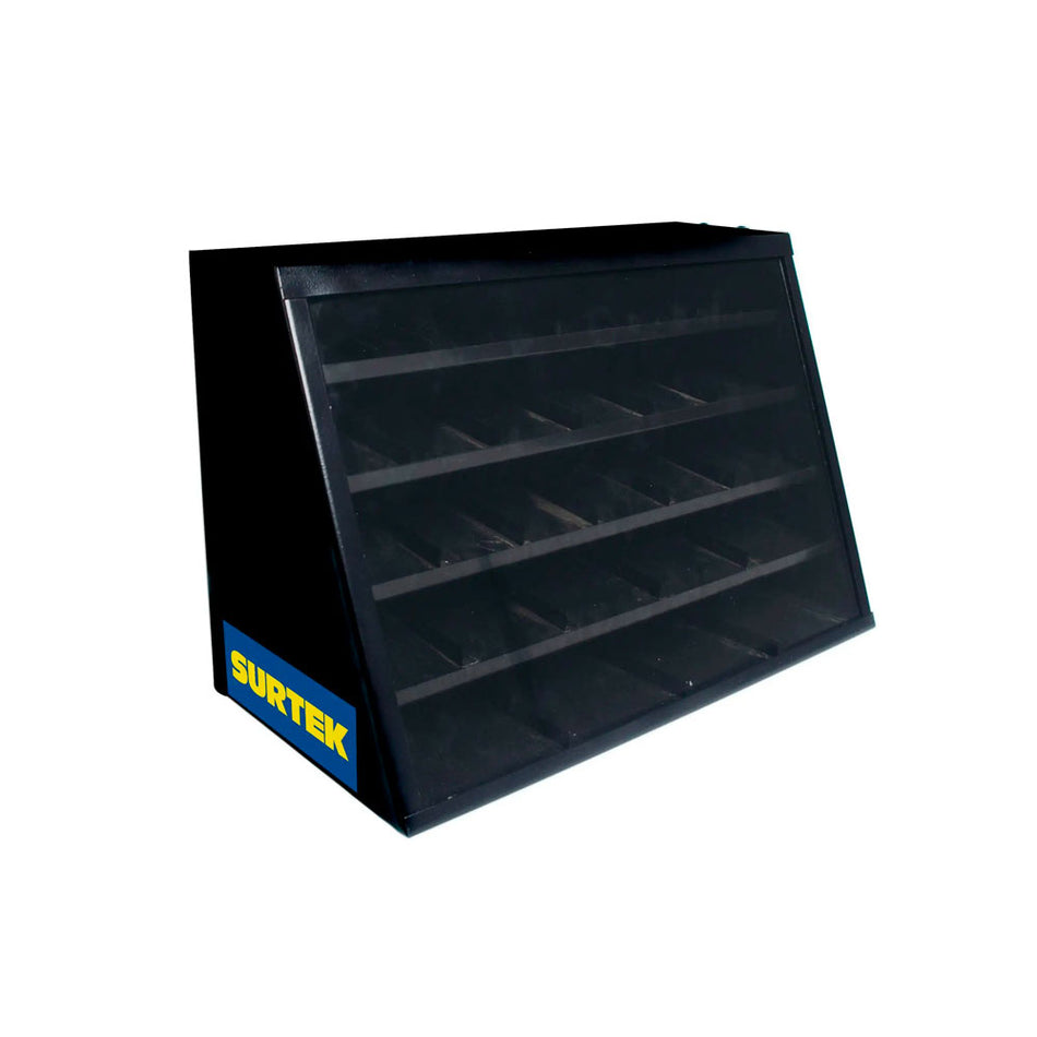 Exhibidor de mostrador para brocas sin calibrador 39 x 28 x 24 cm Urrea EXBROCA
