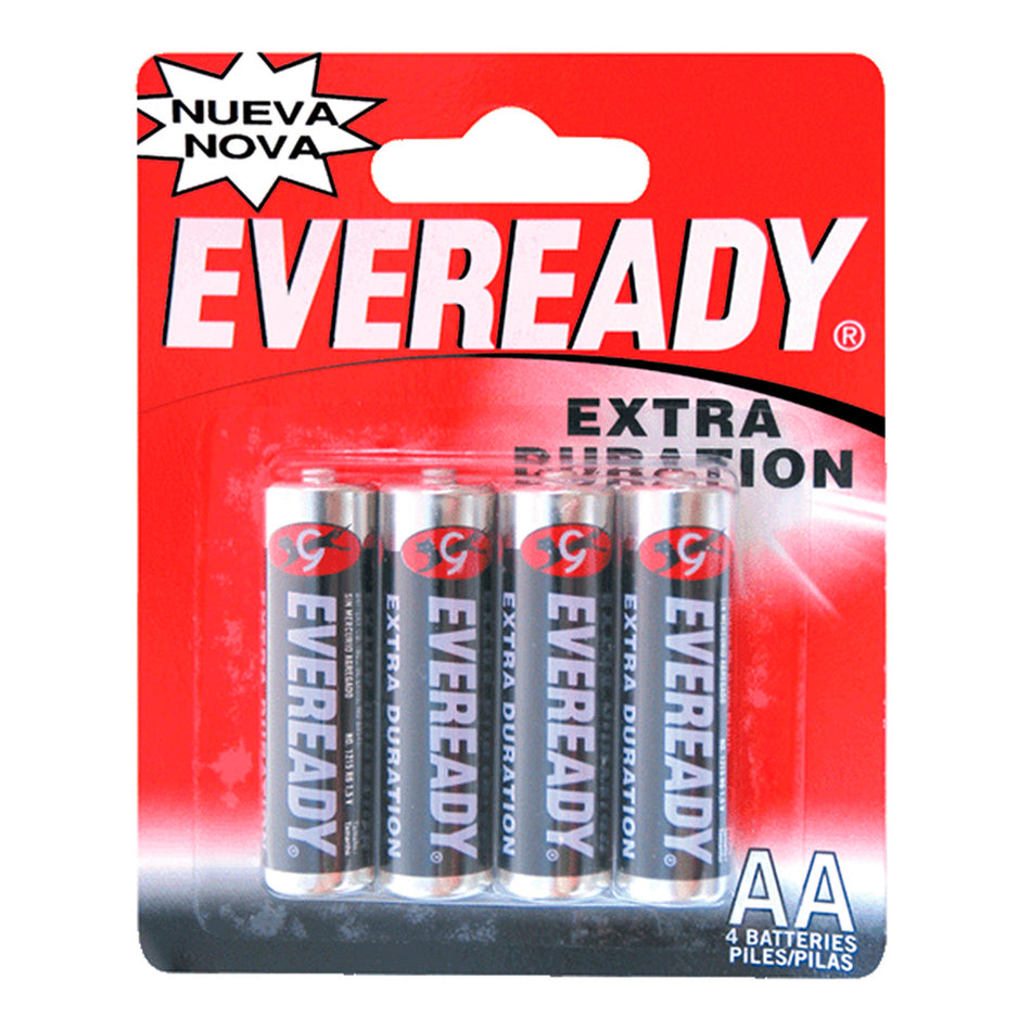 Pila alcalina Eveready® "AA",  4 piezas Surtek 1215-4