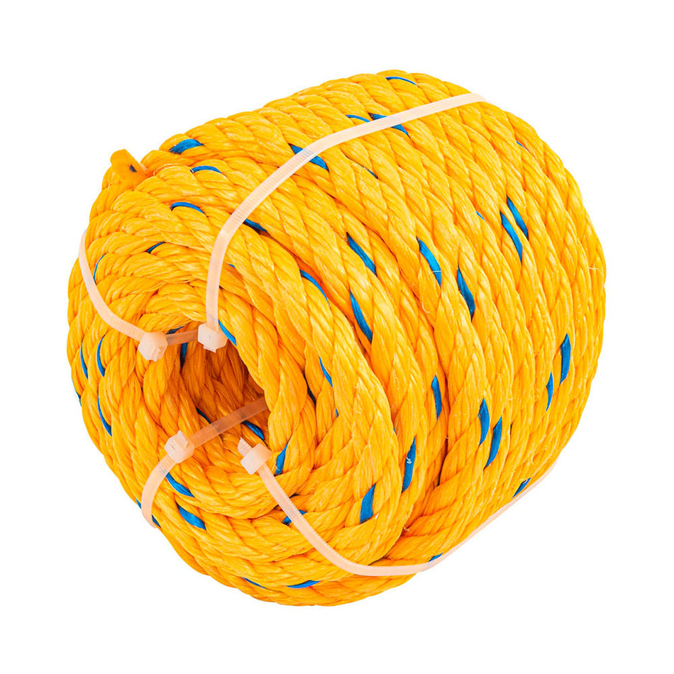Metro de cuerda amarilla de 13 mm en rol