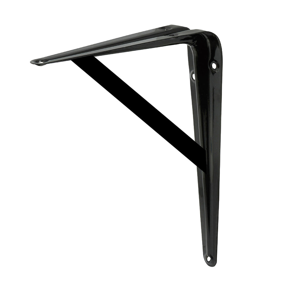 Ménsula con soporte color negro 10 x 16" Surtek 137824