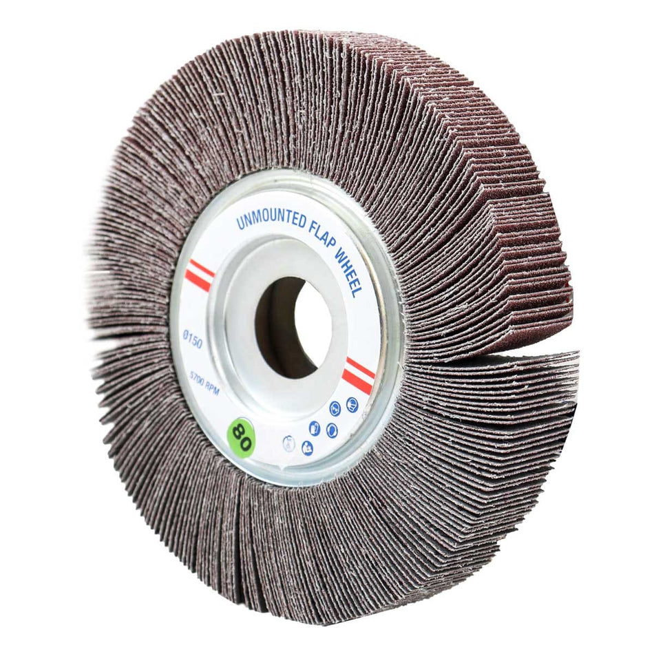 RUEDA FLAP AO 6" x 1" x 1" G60, WESTON