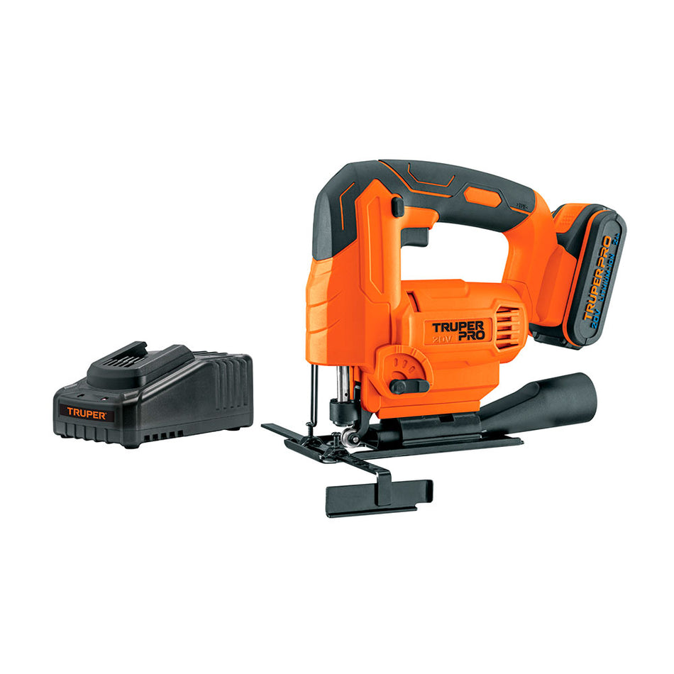 Sierra caladora 20V, 1 batería 2Ah, PRO,