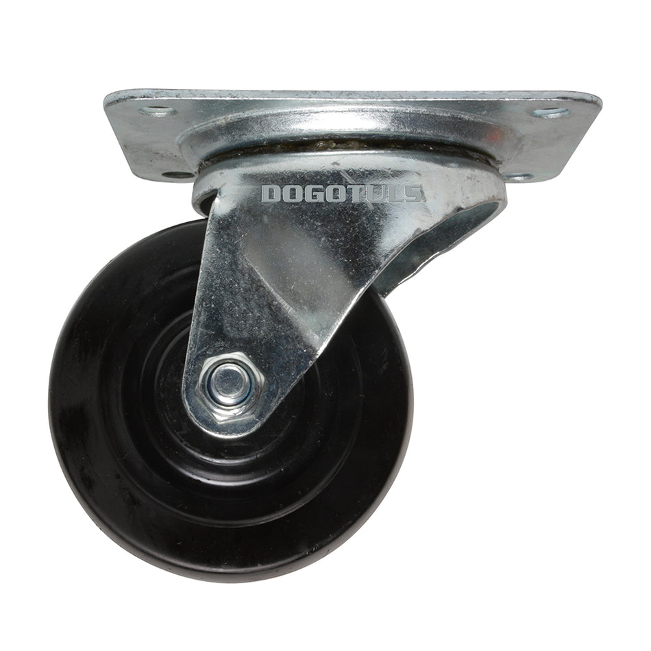 RODAJA HULE NEGRO GIRATORIA 2-1/2" BUJE DOGOTULS ZF5006