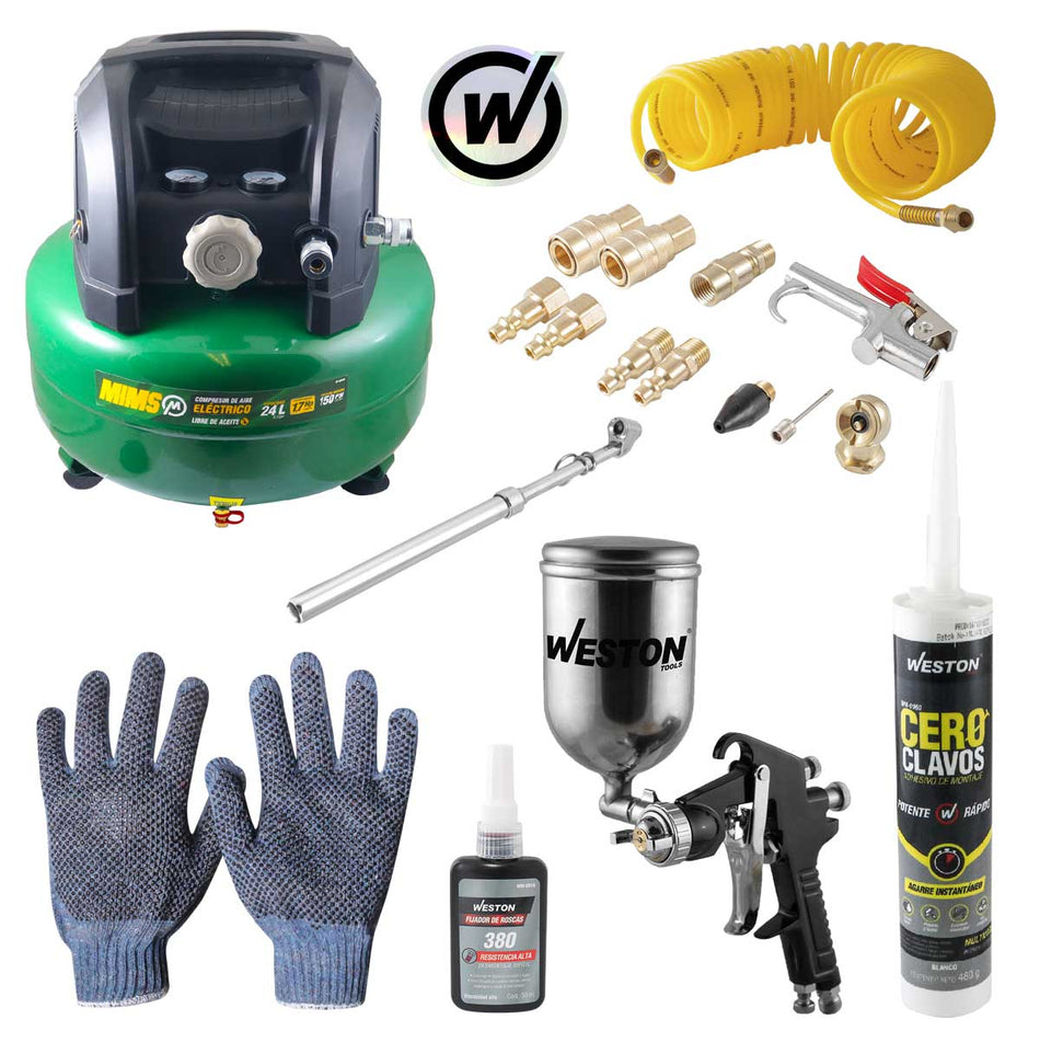 CMPRSR AIRE24L+ACCS COMPRS+CALIBRD160PSI