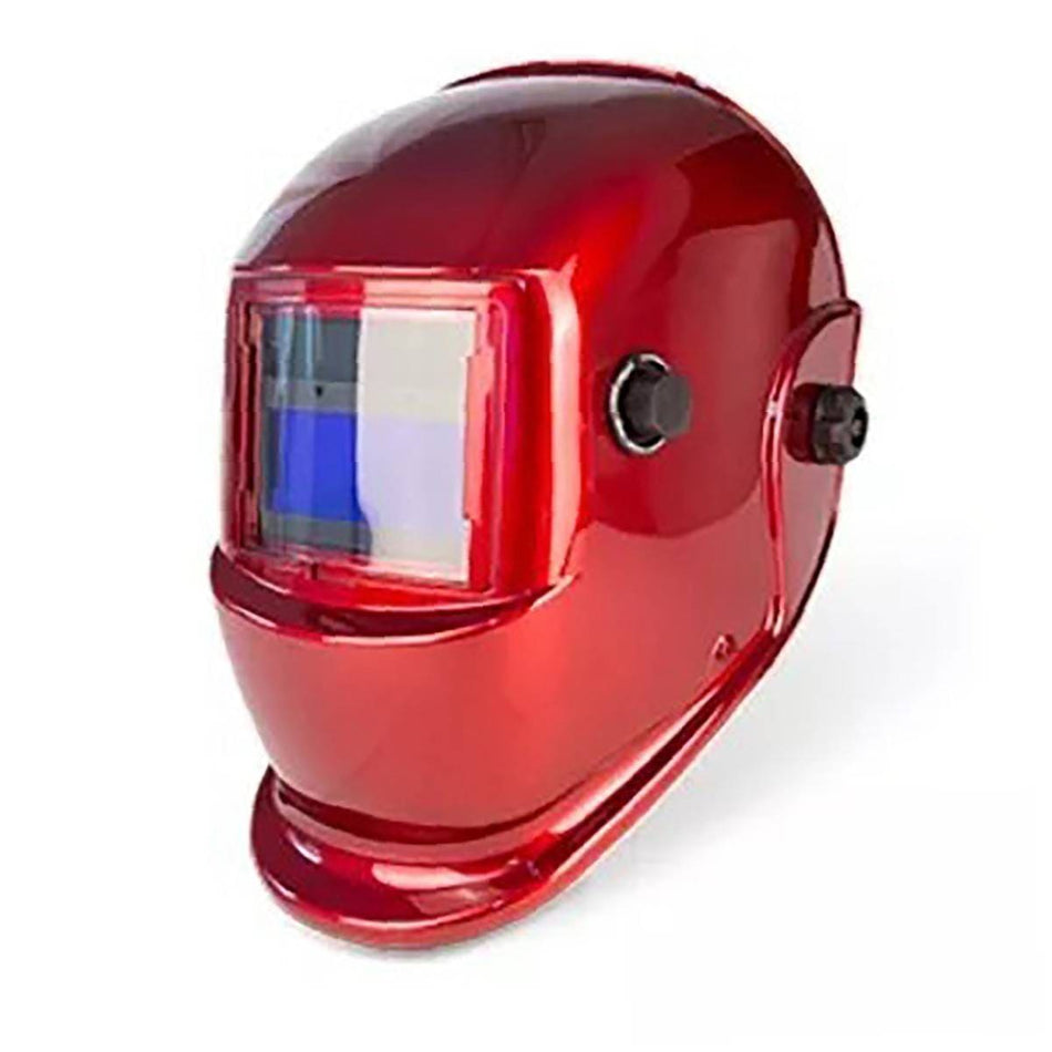 CARETA P/SOLDAR ELEC. SENCILLA COLOR ROJ