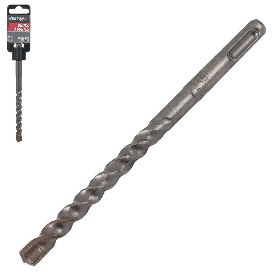 BROCA WP 3 FILOS SDS PLUS 5/8" X 12", WE