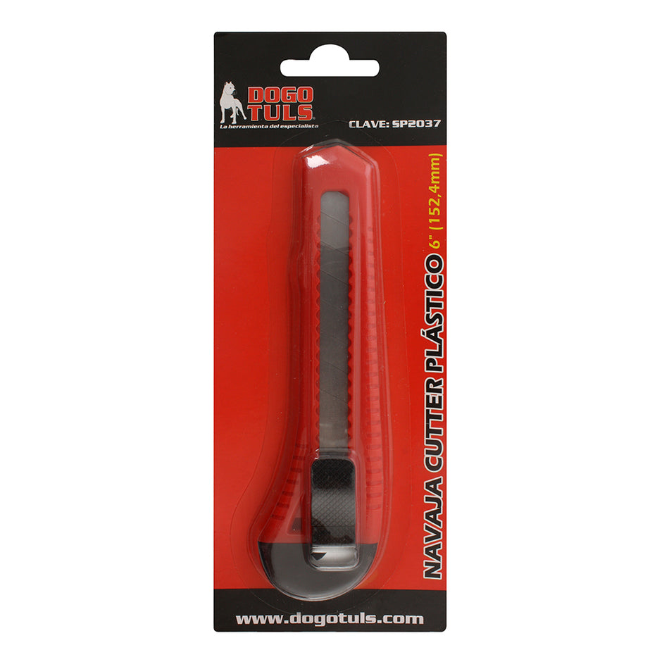 NAVAJA CUTTER PLASTICO 6" DOGOTULS SP2037
