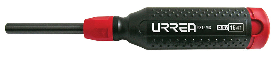 Destornillador tipo revólver con puntas convencionales 15 en 1 Urrea 9315MS