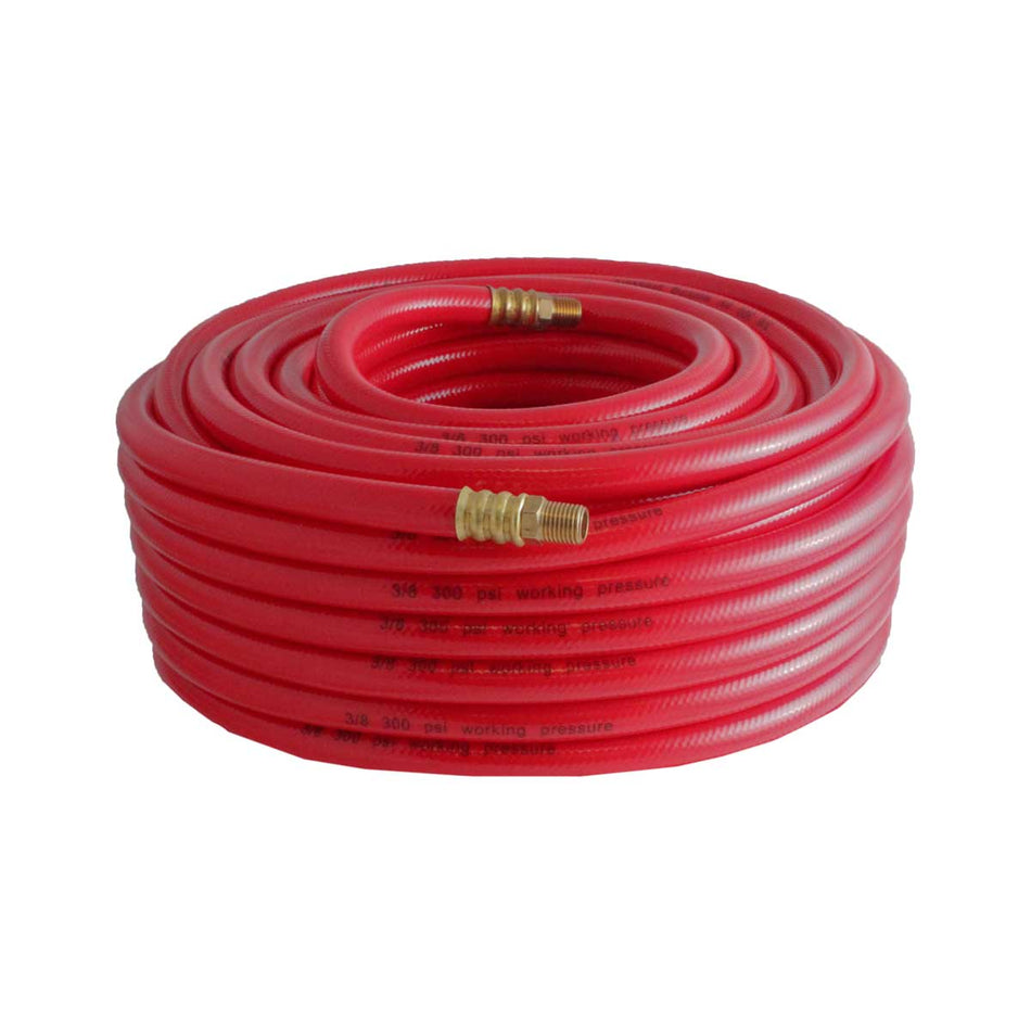 MANGUERA P/AIRE D/PVC ROJA 3/8 X 100 FT