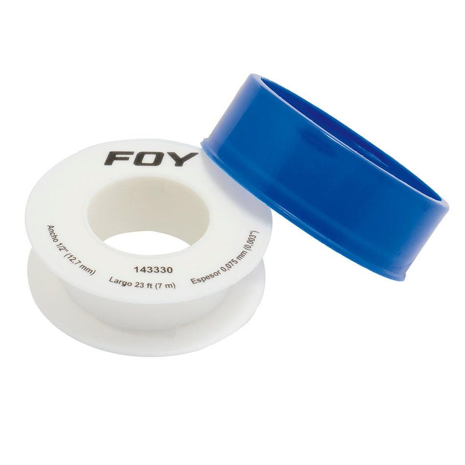 Cinta sella roscas 13 mm x 7 m Foy 143330