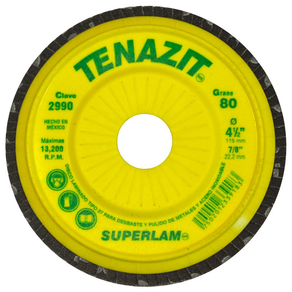 Disco laminado, especificación SUPERLAM