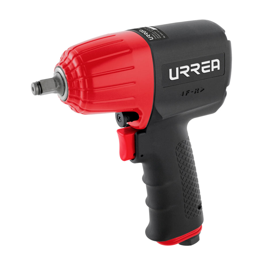 Pistola de impacto neumática cuadro de 3/8" 400 Ft-lb sistema twin hammer Urrea UPX727