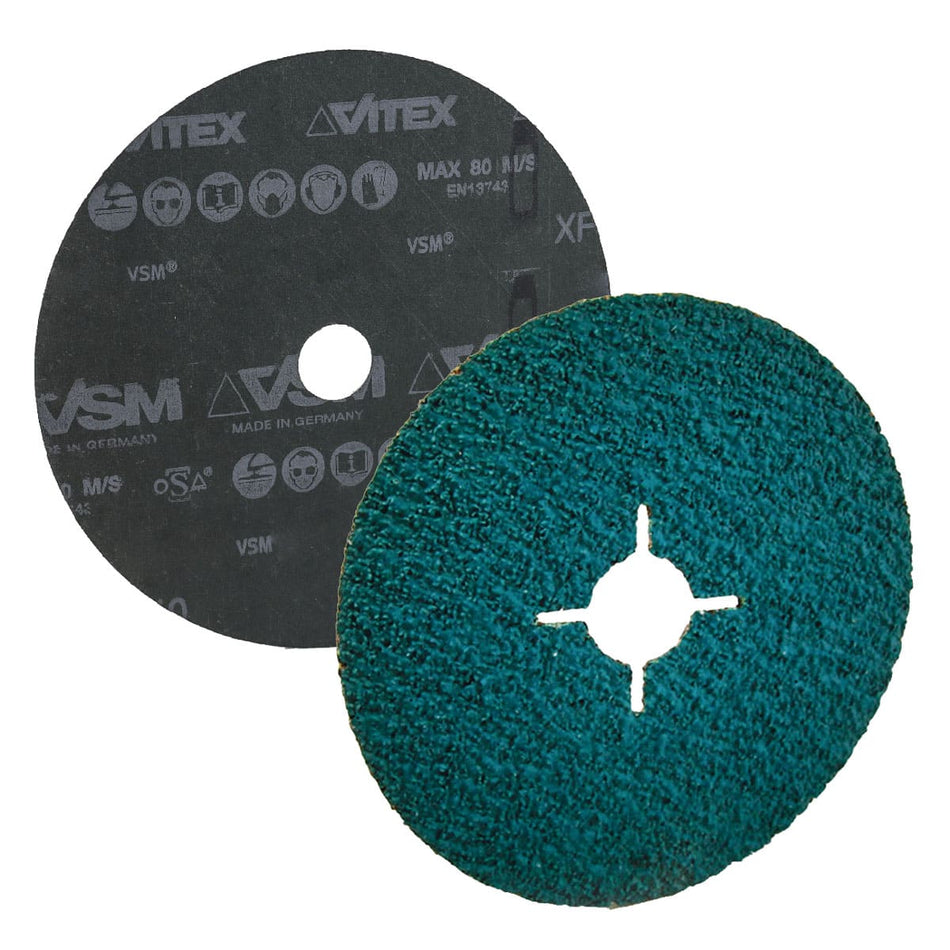 DISCO DE LIJA Z40 BARRENO 4.5" X 7/8" ZI