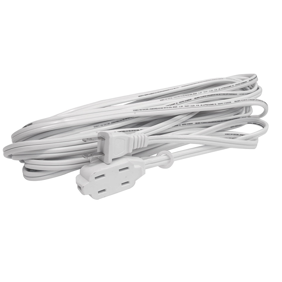 Extensión eléctrica doméstica color blanco, 2 m Surtek 136140