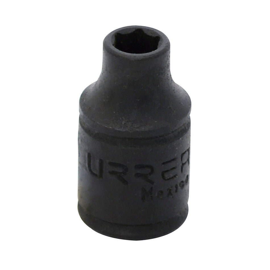 Dado de impacto cuadro de 1/4", 6 puntas, en pulgadas, 9/32" Urrea 6909H