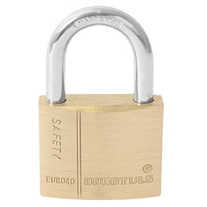 CANDADO DE LATON 40MM GANCHO CORTO DOGOTULS RL9002