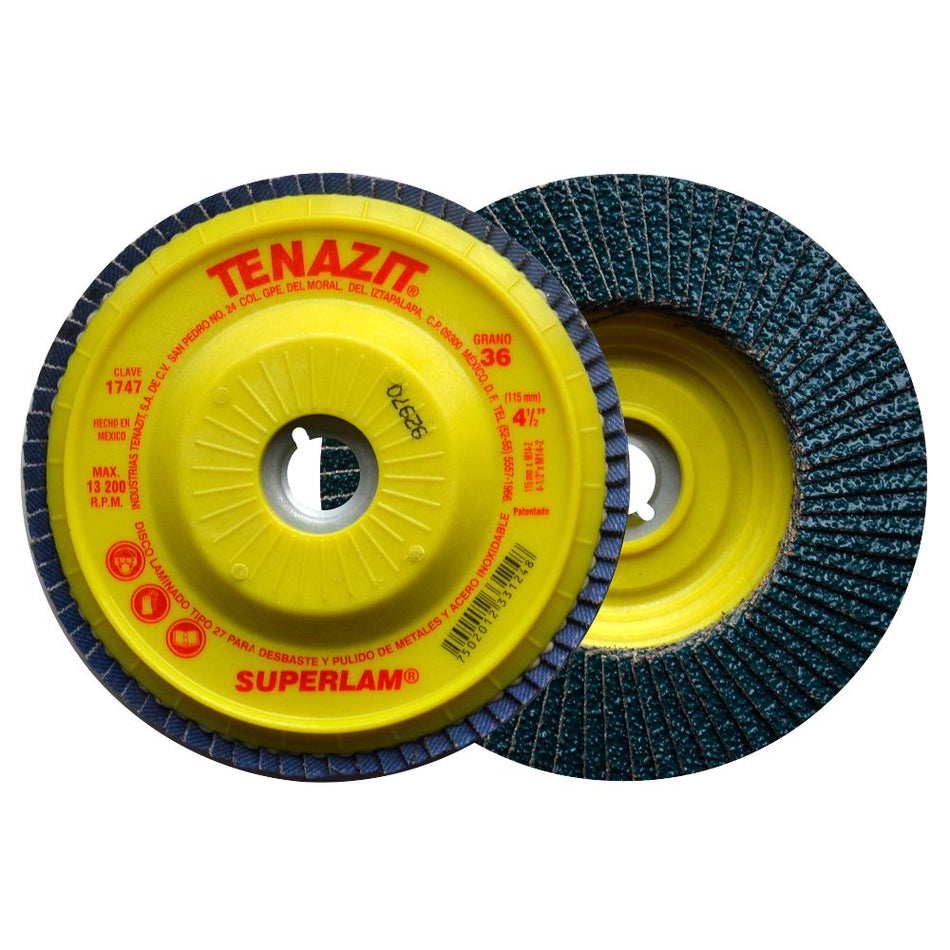 Disco laminado, especificación SUPERLAM