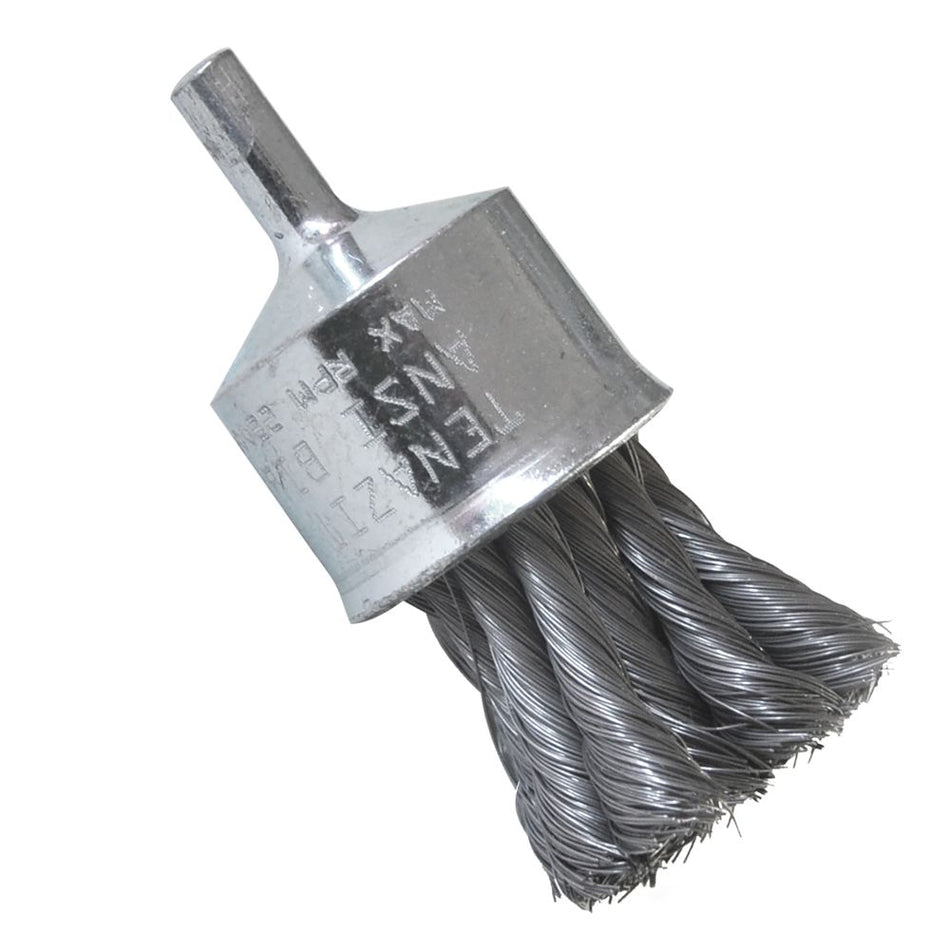 Cepillo trenzado con vástago de 22 x 0.3