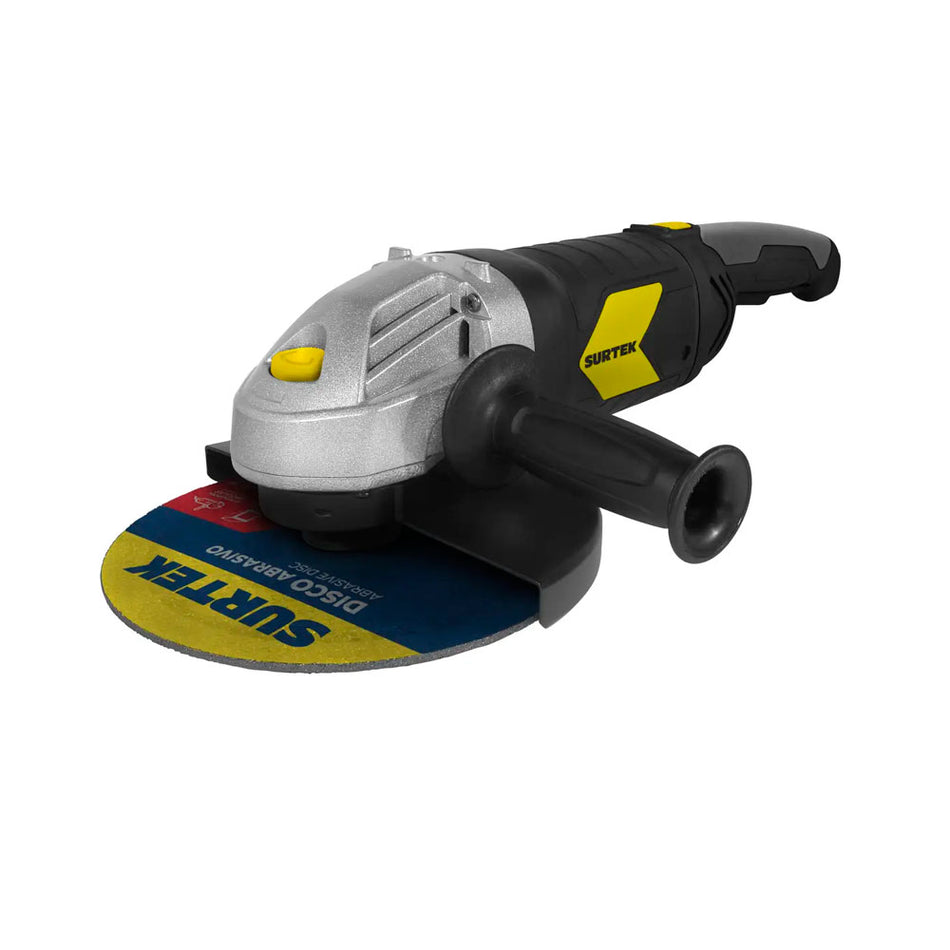Esmeriladora angular 9" 2400 W 120 V, 6000 RPM Surtek EA609A