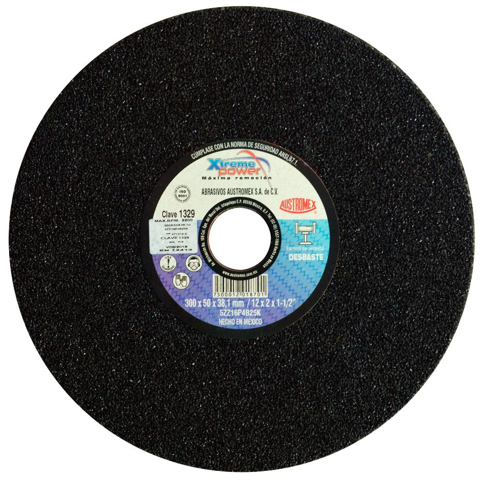 Rueda Abrasiva para desbaste de acero, h