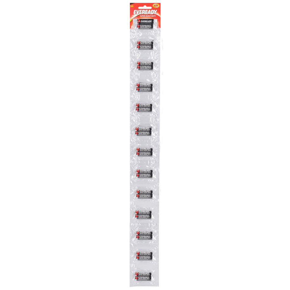 Tira de pilas alcalinas Eveready® "AA", 24 piezas Surtek 1215-24