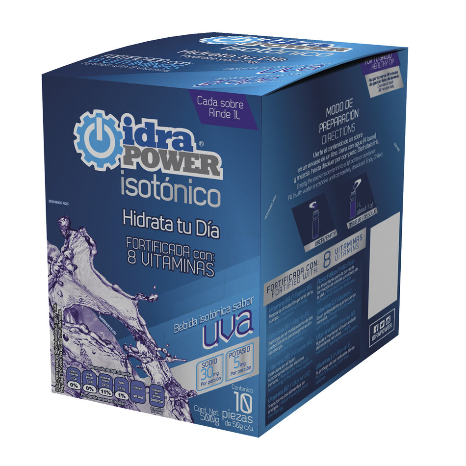 IDRAPOWER UVA 50 GR /1LT REND- Caja c/10