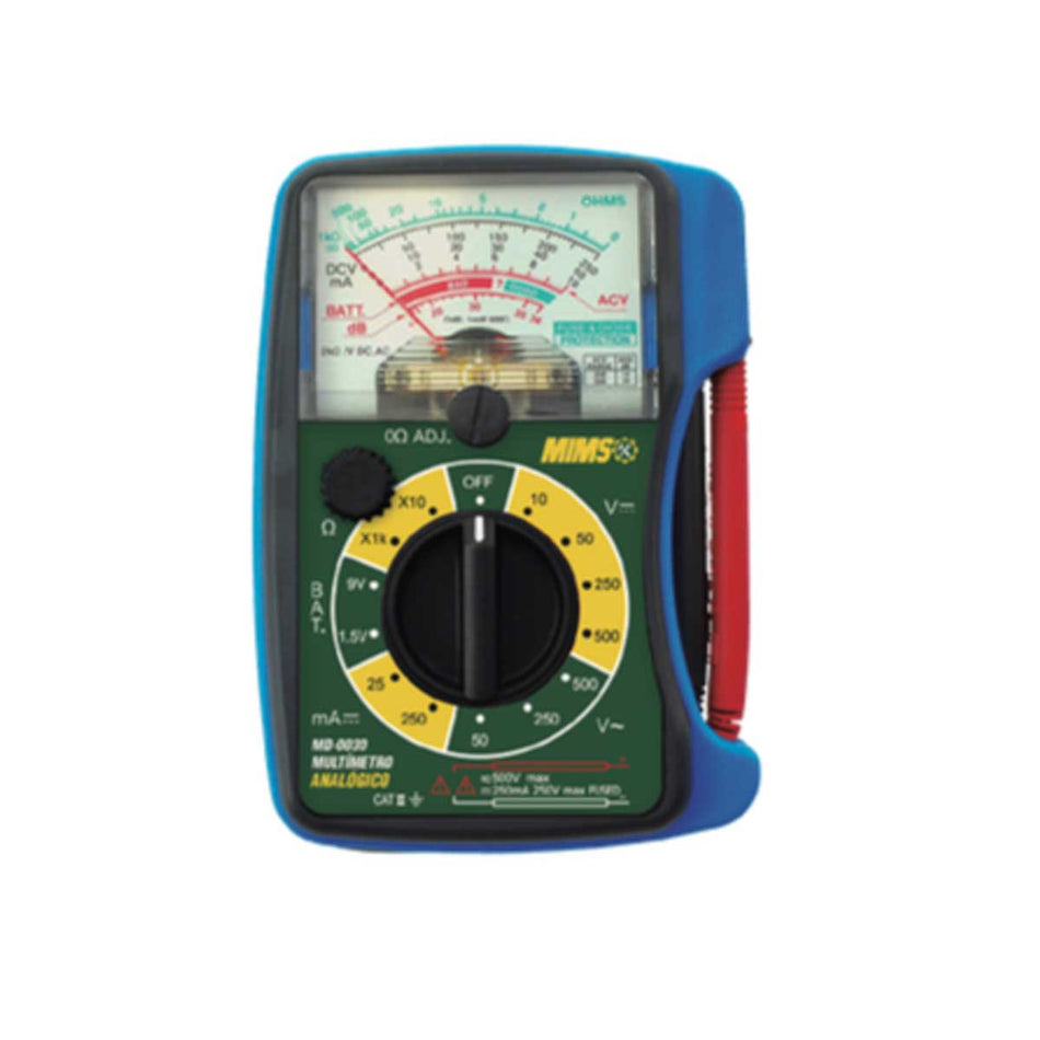 MULTÍMETRO ANÁLOGO DE BOLSILLO 500V, WE