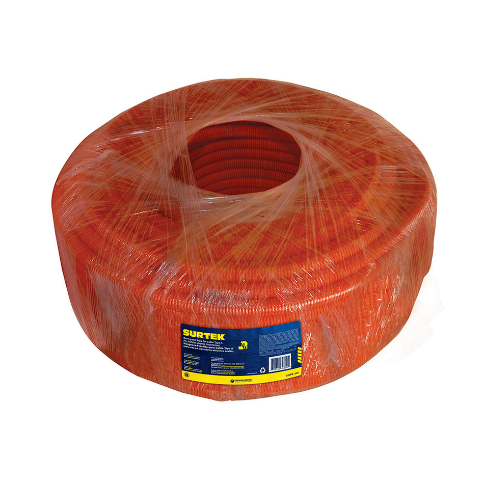 Manguera flexible para cable, reforzada con guía 1" 50 m Surtek 136854