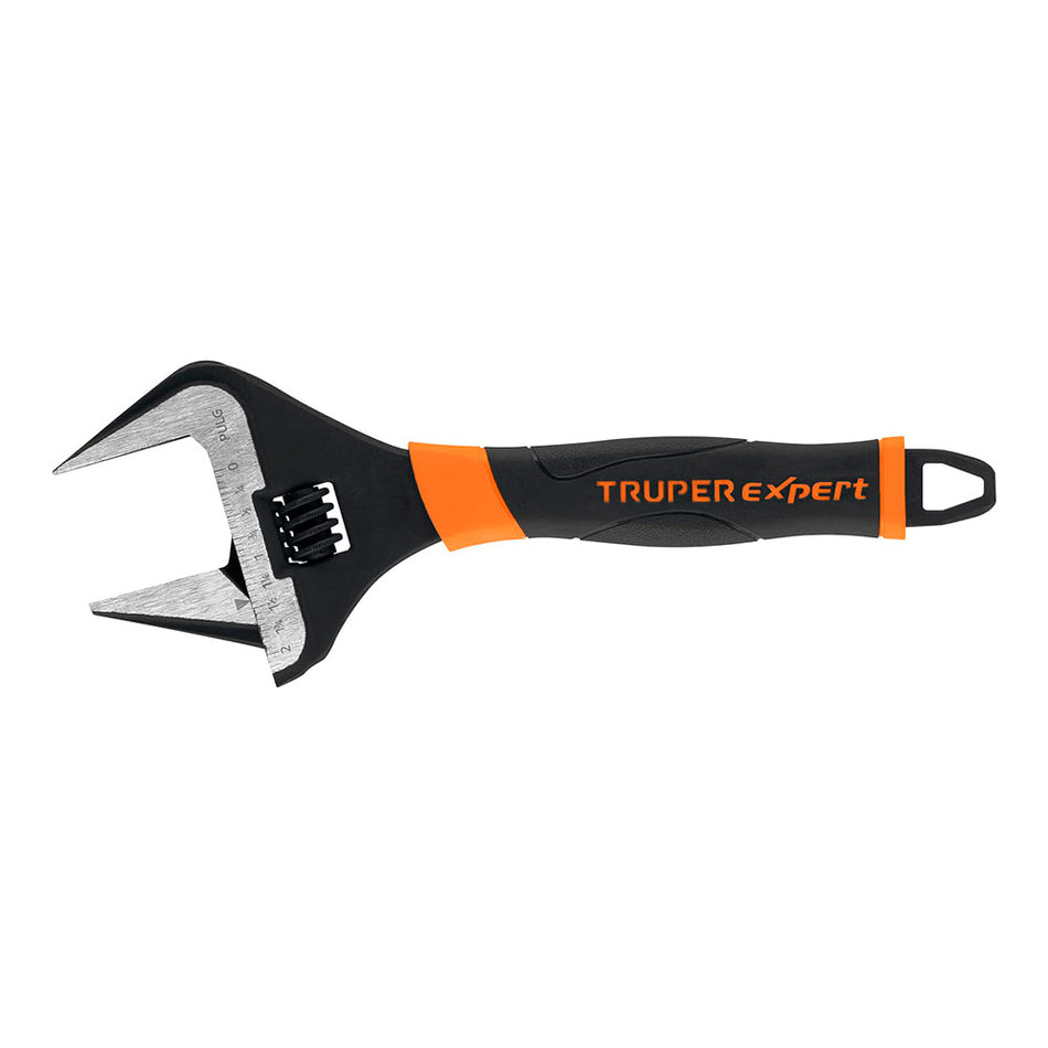 Llave ajustable (perico) 10' boca ancha
