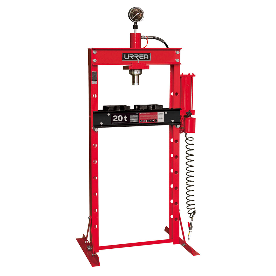 Prensa hidroneumática, 20 ton Urrea 2473