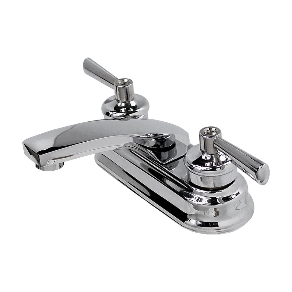 MEZC.LAVABO 1/4 VUELTA CHAP.LATON, RUGO