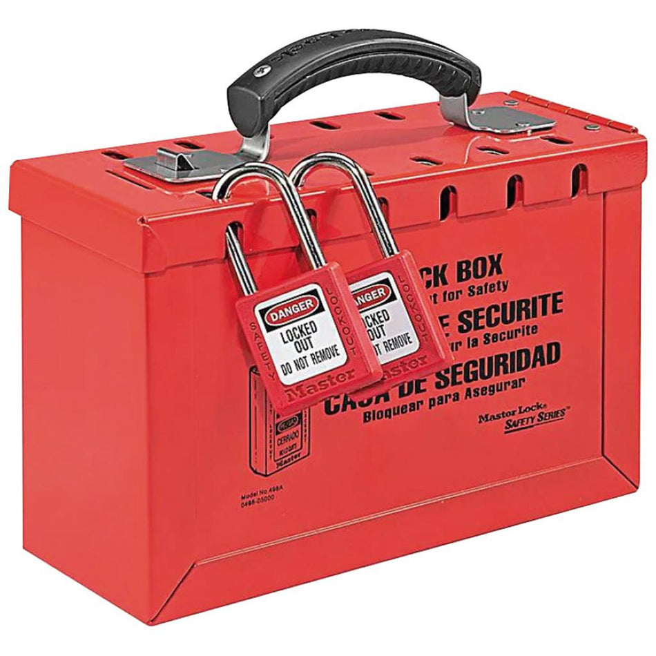 CAJA SAFETY 12 CANDADOS 498A