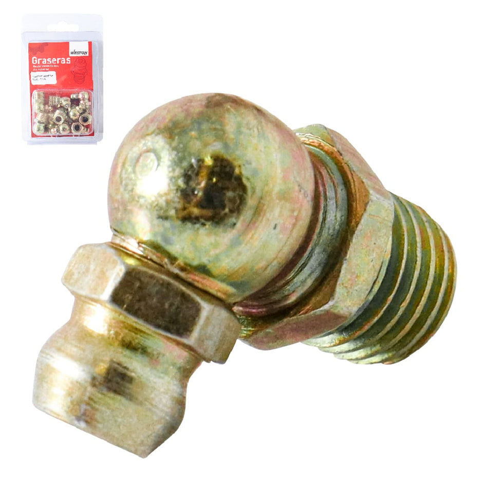 GRASERA M8 X 1 90 GRADOS BLISTER DE 10 P