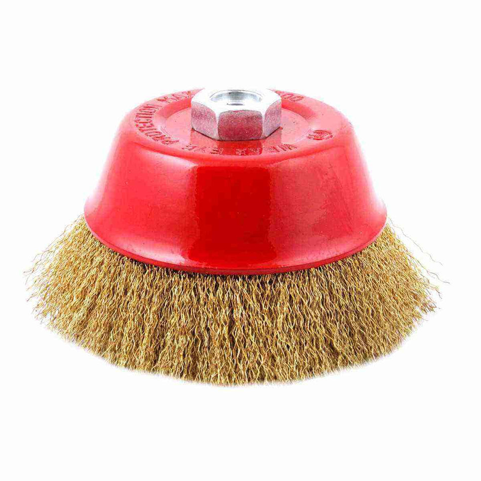 CEPILLO TIPO COPA ONDULADA SIN ARO 4"  E