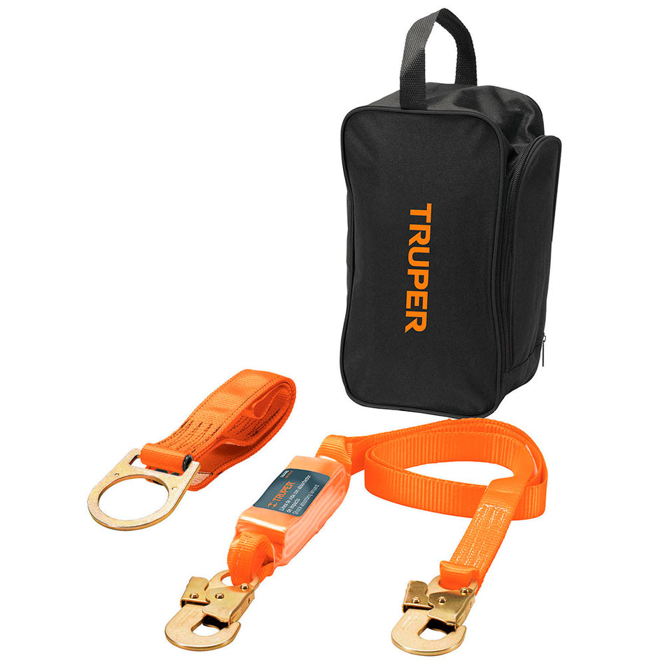 Kit contra caídas con arnés de un anillo
