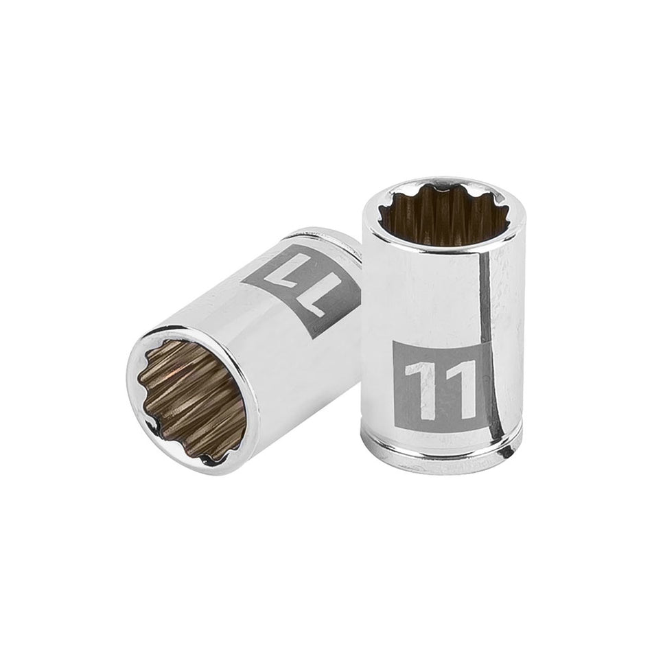 Dado de 11 mm, 12 puntas, cuadro 1/4', T