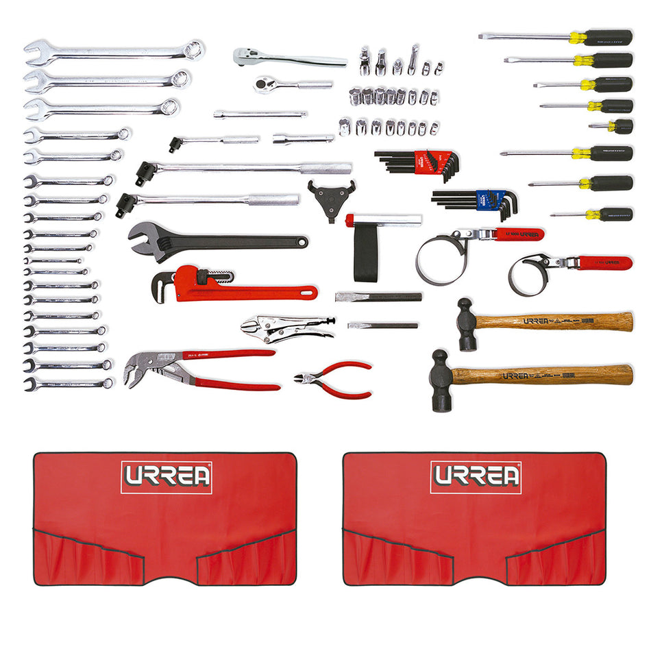 Juego combinado automotriz para cambio de aceite 73 piezas Urrea 98051