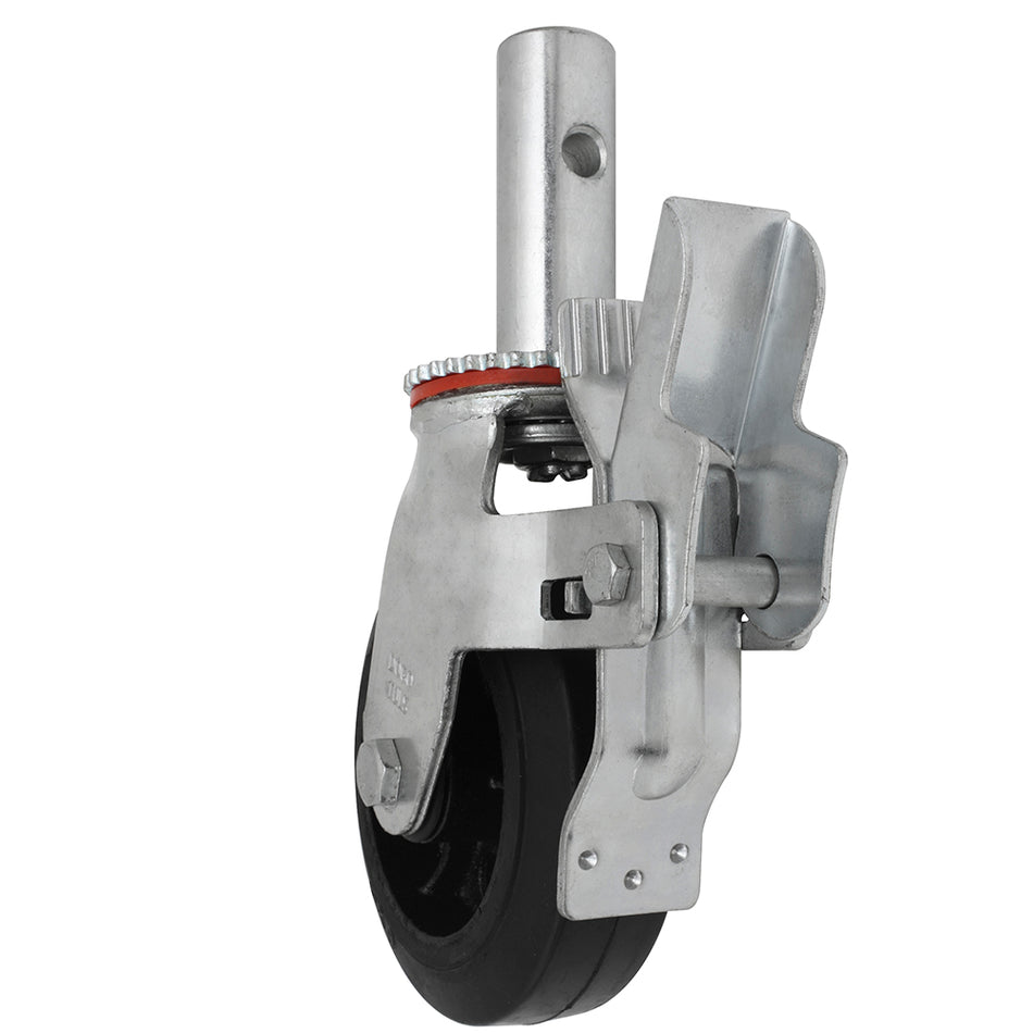 RODAJA ANDAMIO HULE FIERRO GIRA FRENO 6" DOGOTULS ZF5150