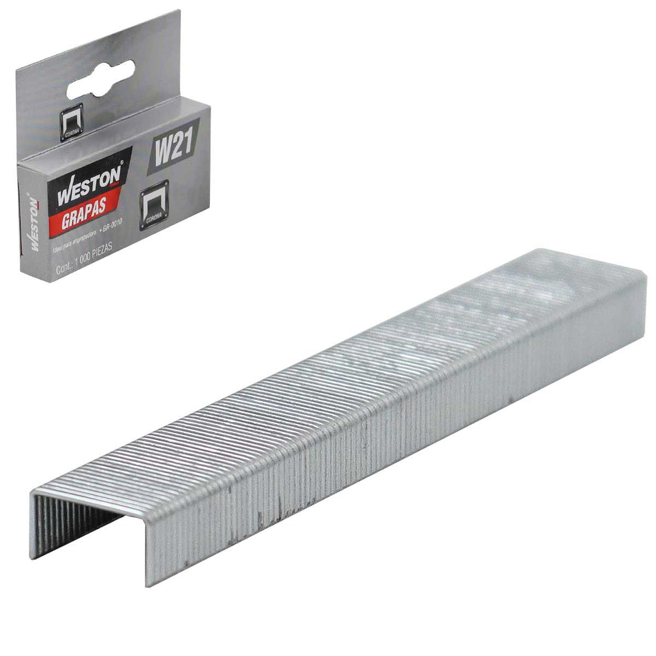 GRAPAS W21 3/8" (10MM) CAJA C/1000PZAS,