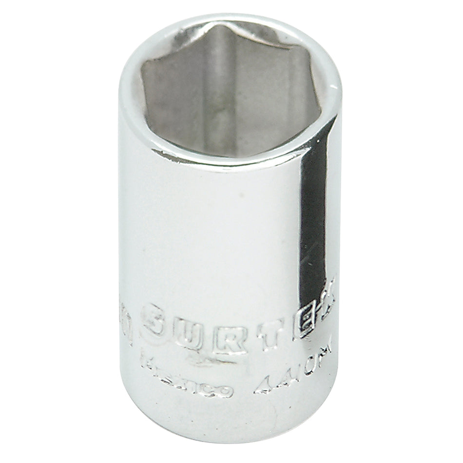 Dado cuadro de 1/4", 6 puntas, métrico, 10 mm Surtek 4410M