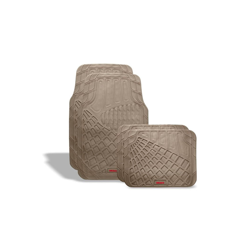 Tapetes para auto de hule, camello de lu MIKELS TA-3