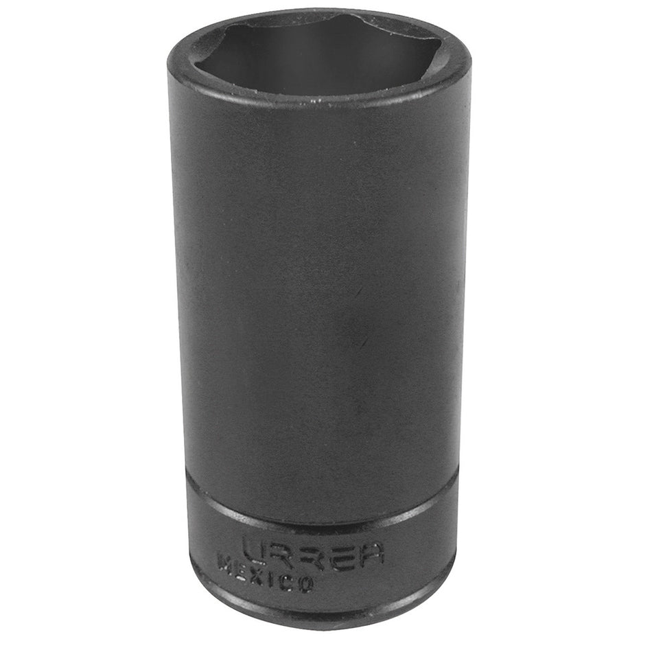 Dado de impacto largo cuadro de 1/2", 6 puntas, en pulgadas, 1-1/8" Urrea 7336H
