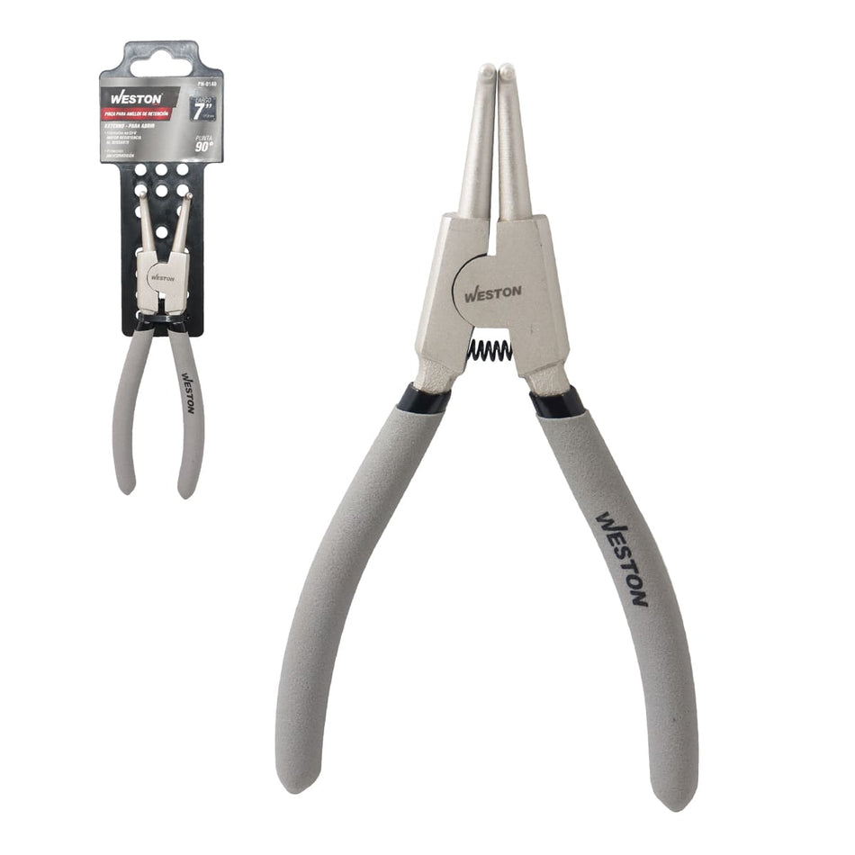 PINZAS DE PUNTA 90° PARA ANILLOS EXTERIO