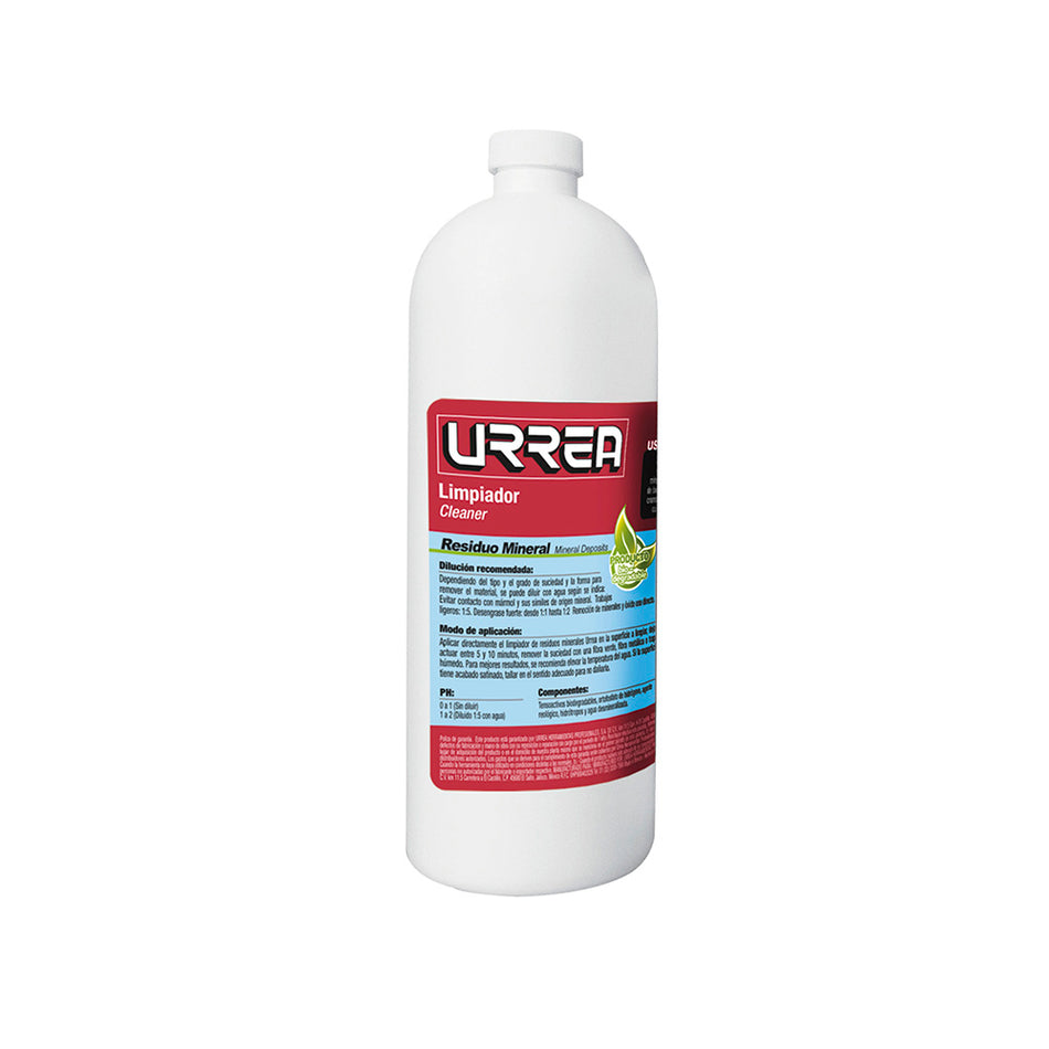 Limpiador de residuos minerales 960 ml Urrea ECO21