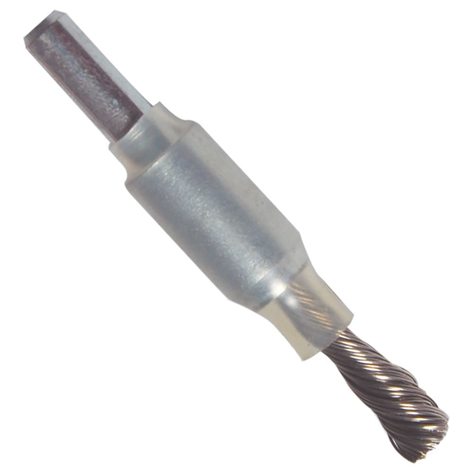 Cepillo trenzado con vastago de 10 x 0.3