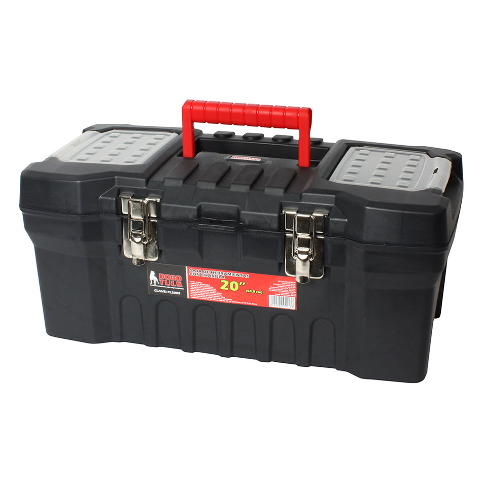 CAJA HERRAMIENTA 20" BROCHE METALICO DOGOTULS PL2005