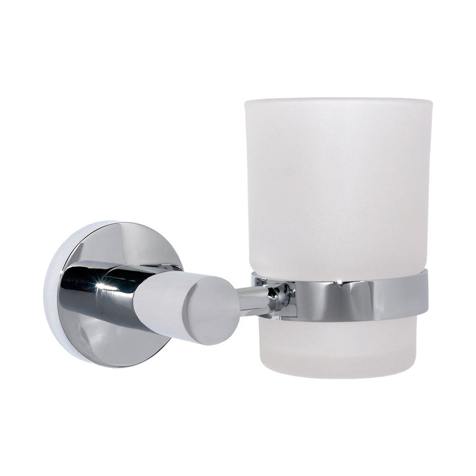 PORTA VASO SEMI-EMPOTRAR ACABADO CROMO,