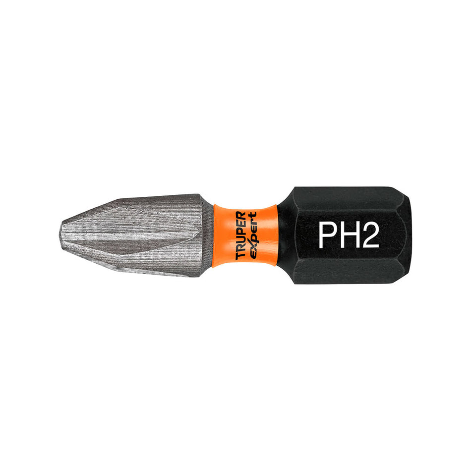 Estuche con 5 puntas de cruz PH2 de impa