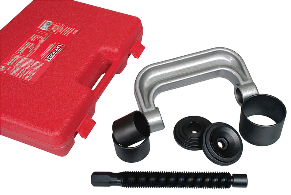 Juego de prensa para rótula, perno de anclaje de freno de camión, 7 piezas Urrea 2325