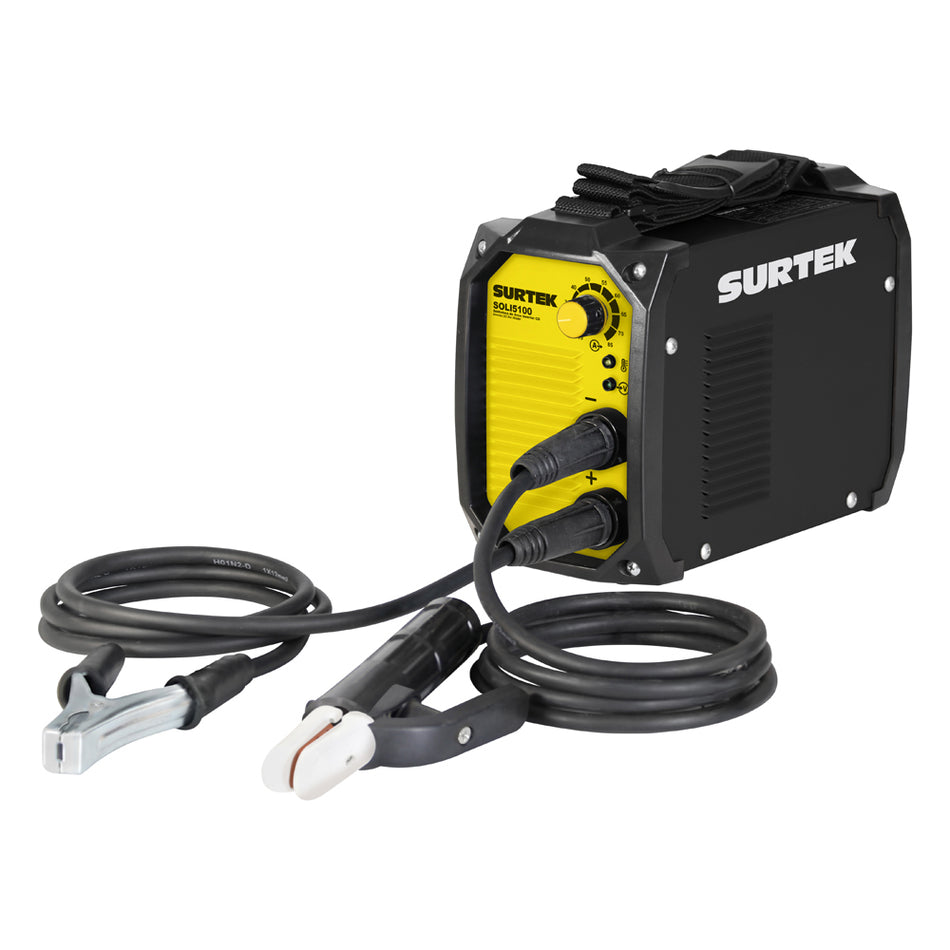 Soldadora inverter para electrodos de 1 fase 110 V, 100 A Surtek SOLI5100